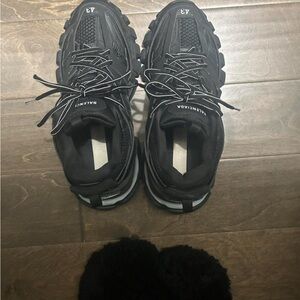LED Balenciaga Black Sneakers